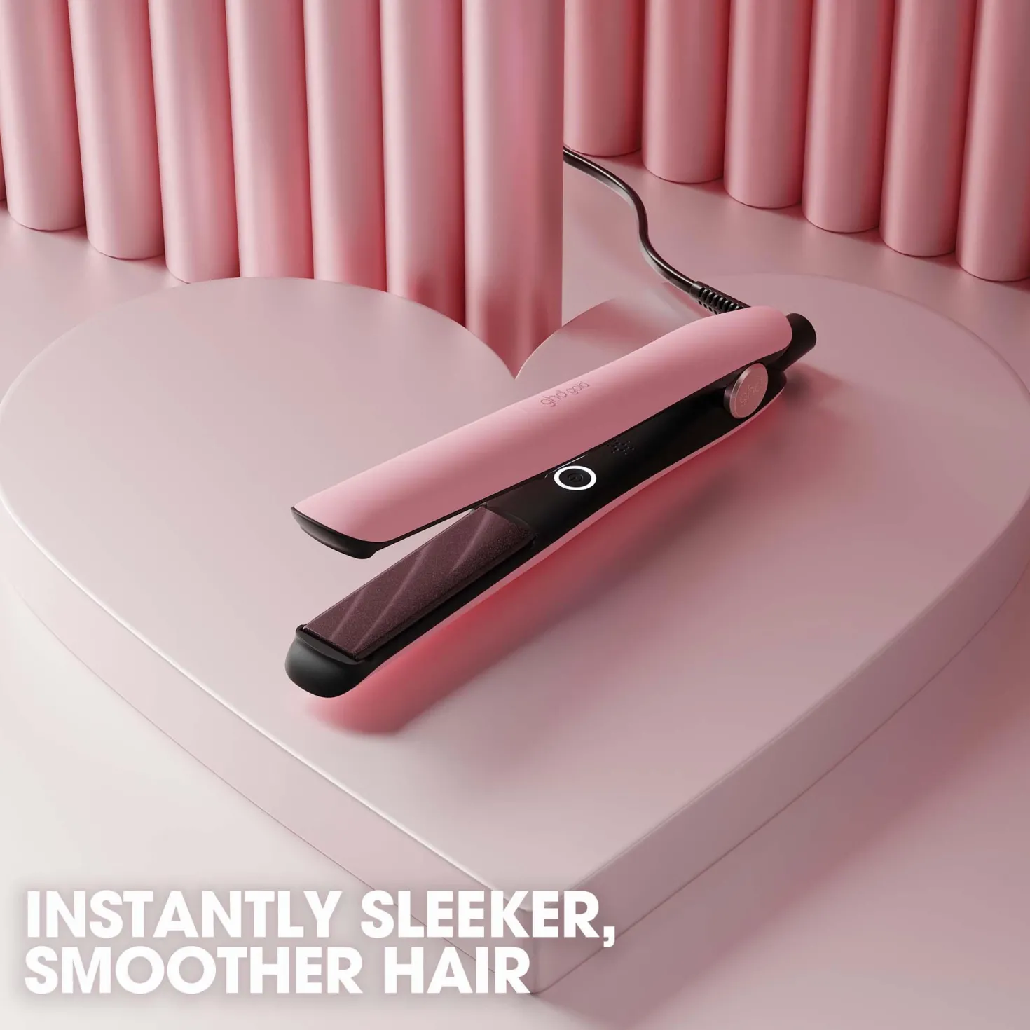 ghd Gold Limited Edition Hair Straightener in Dusted Pink