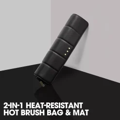 ghd 2-in-1 Heat-Resistant Hot Brush Bag & Mat