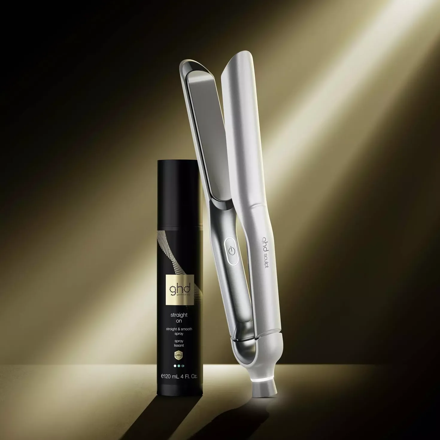 ghd Sculpt Interactive Hair Straightener Black
