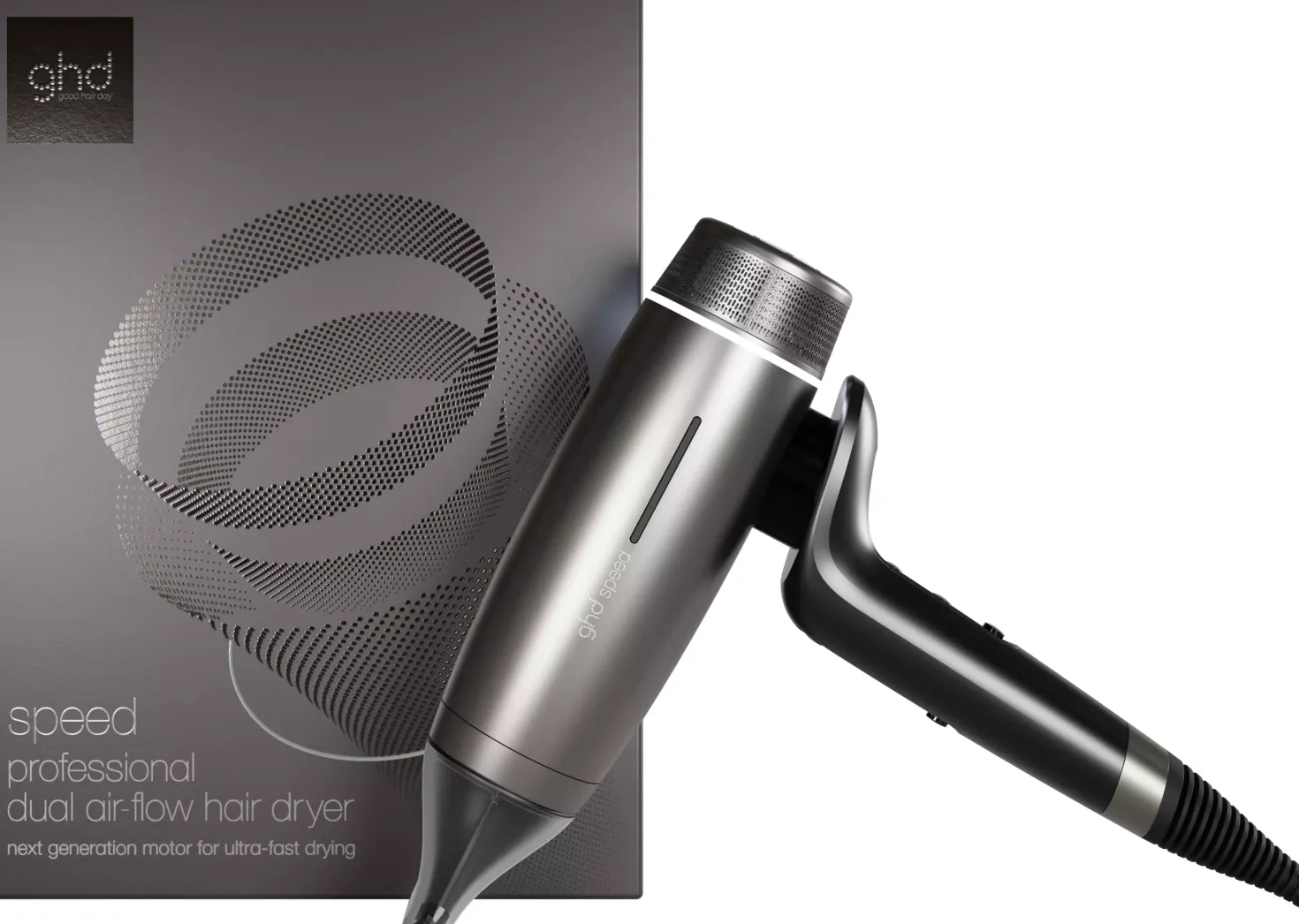 ghd Speed Titanium Black