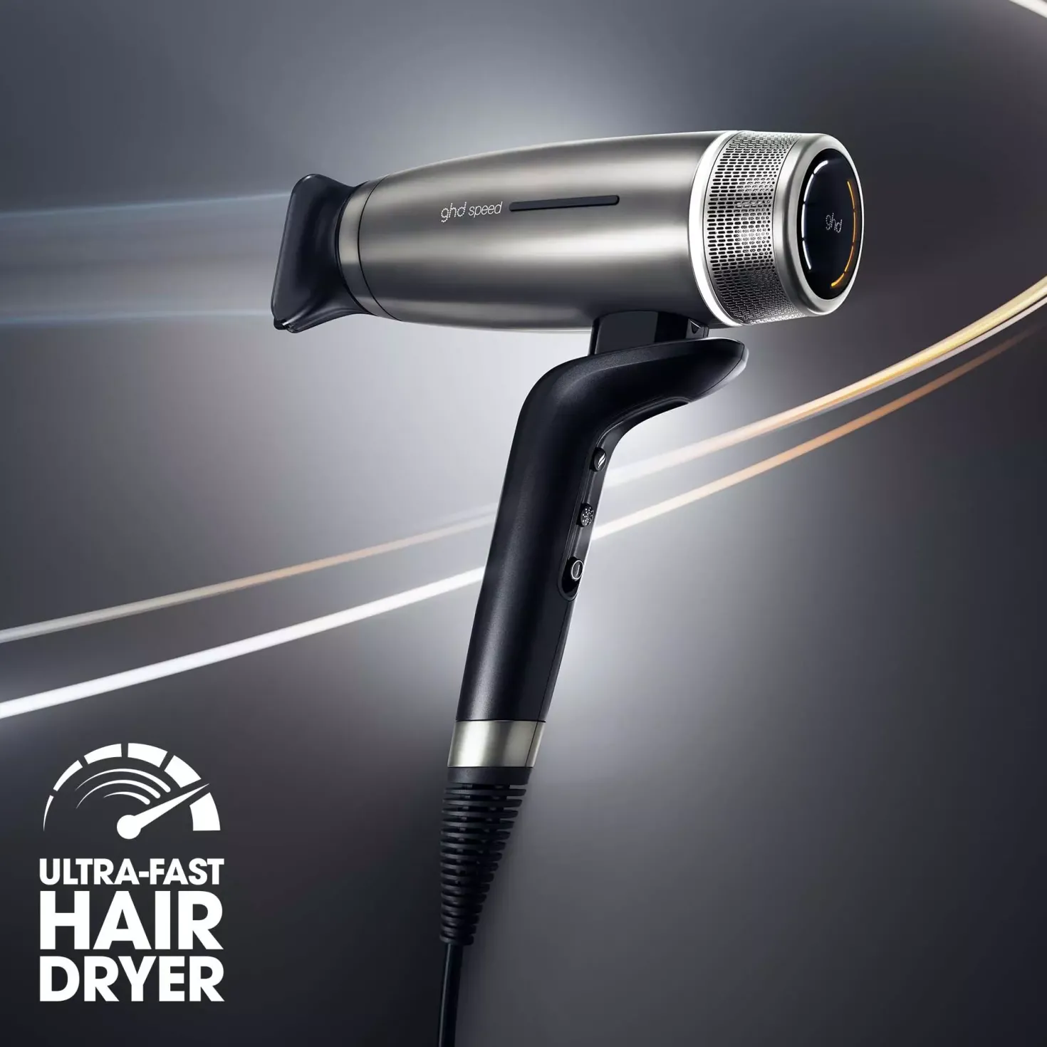 ghd Speed Titanium Black