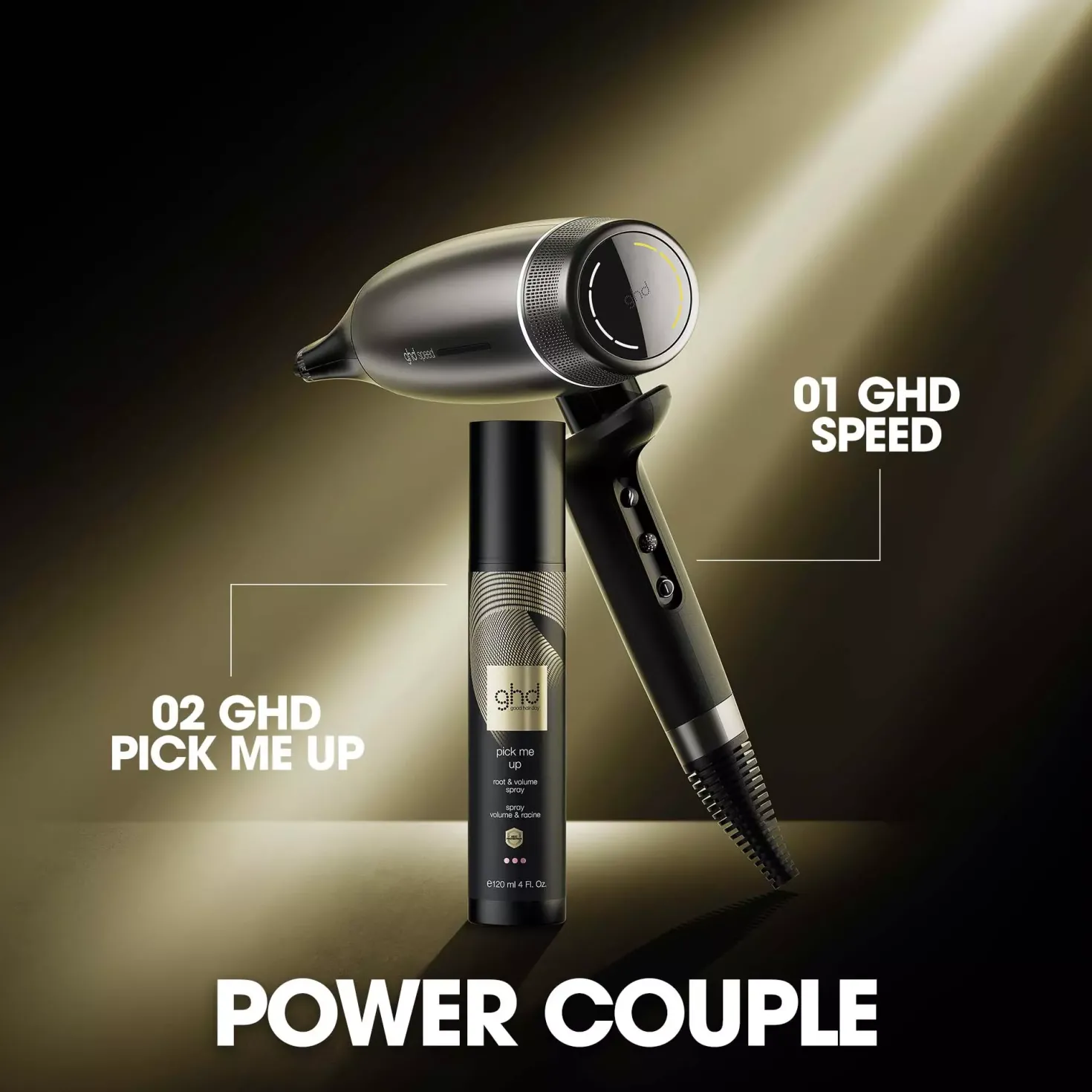 ghd Speed Titanium Black