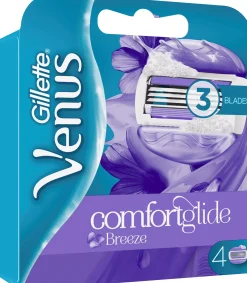 Gillette VenusComfortGlide Breeze Razor Blades 4-pack 4 stk