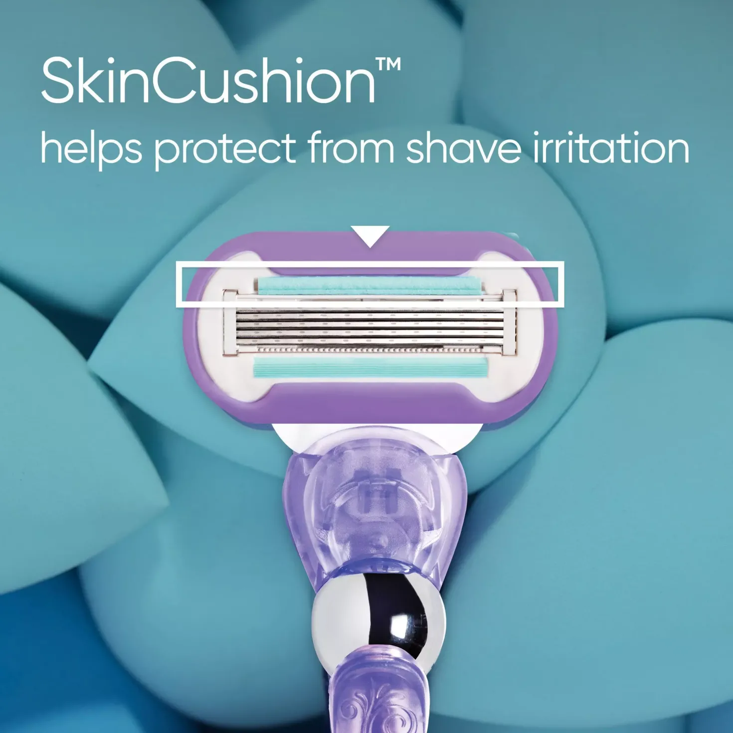 Gillette Venus Deluxe Smooth Swirl Razor 3 razor blade refills