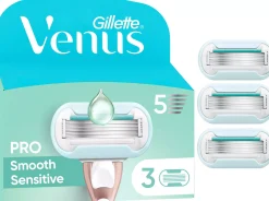Gillette Venus Pro Smooth Sensitive Razor Blades 3 stk