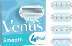 Gillette Venus Smooth Razor blades 4-pack 4 stk