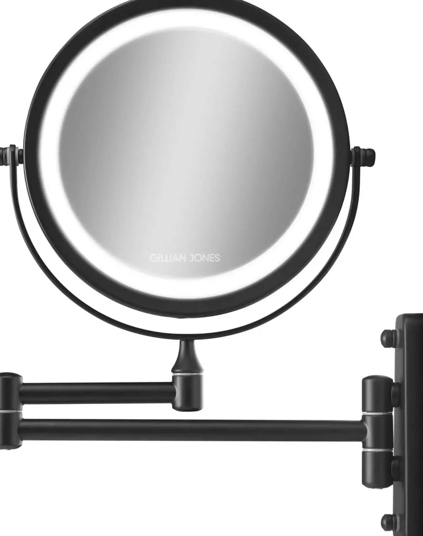 Gillian Jones Double-sided Wall Mirror with LED light Silver