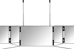 Gillian Jones 3 folded Hang- & Table Mirror