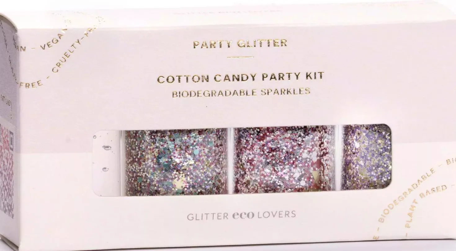 Glitter Eco Lovers Cotton Candy Party Kit 24 ml