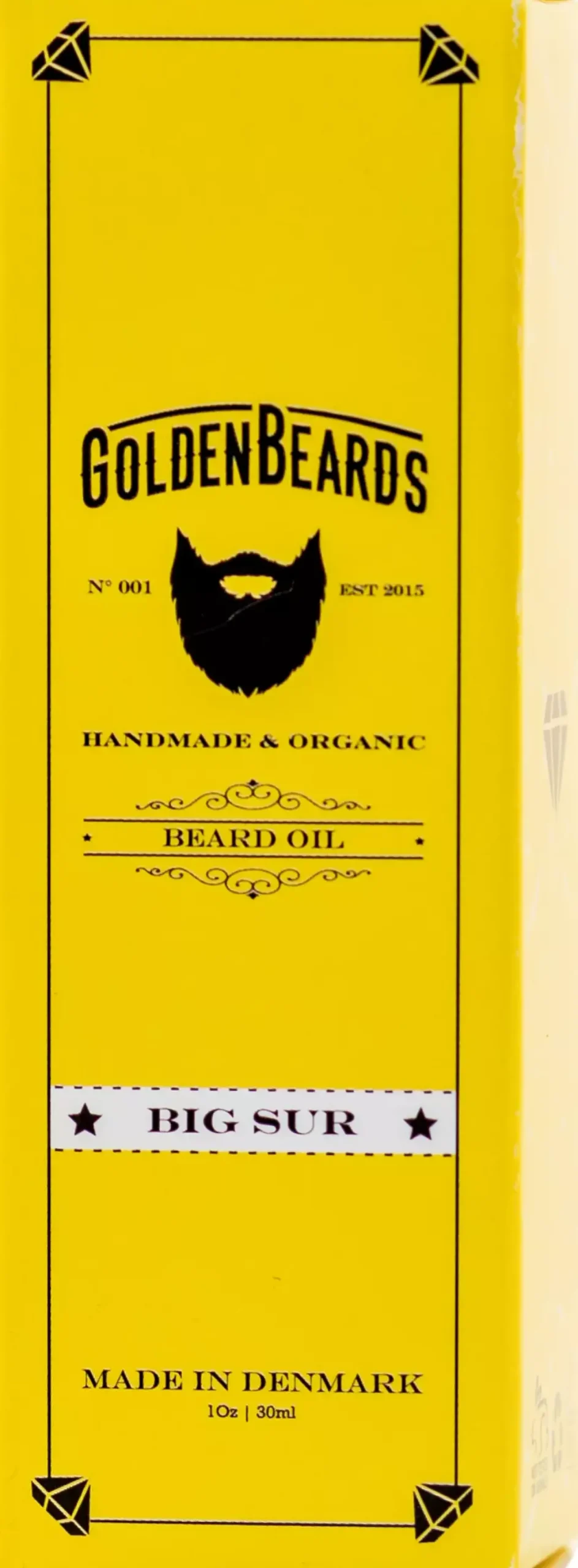 Golden Beards Big Sur Organic Beard Oil 30 ml