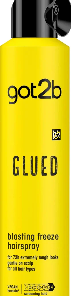got2b Glued Blasting Freeze Hairspray Mini Travel Size 100 ml