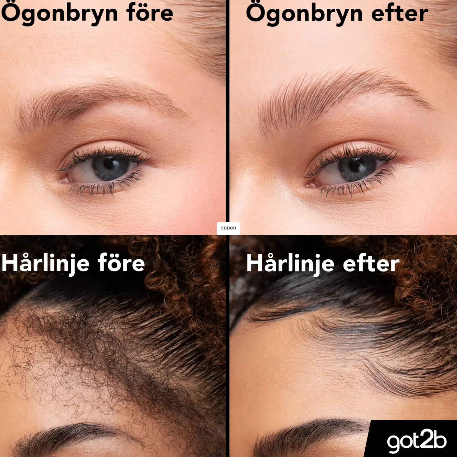 got2b Glued 4 Brows & Edges Waterproof 16 ml