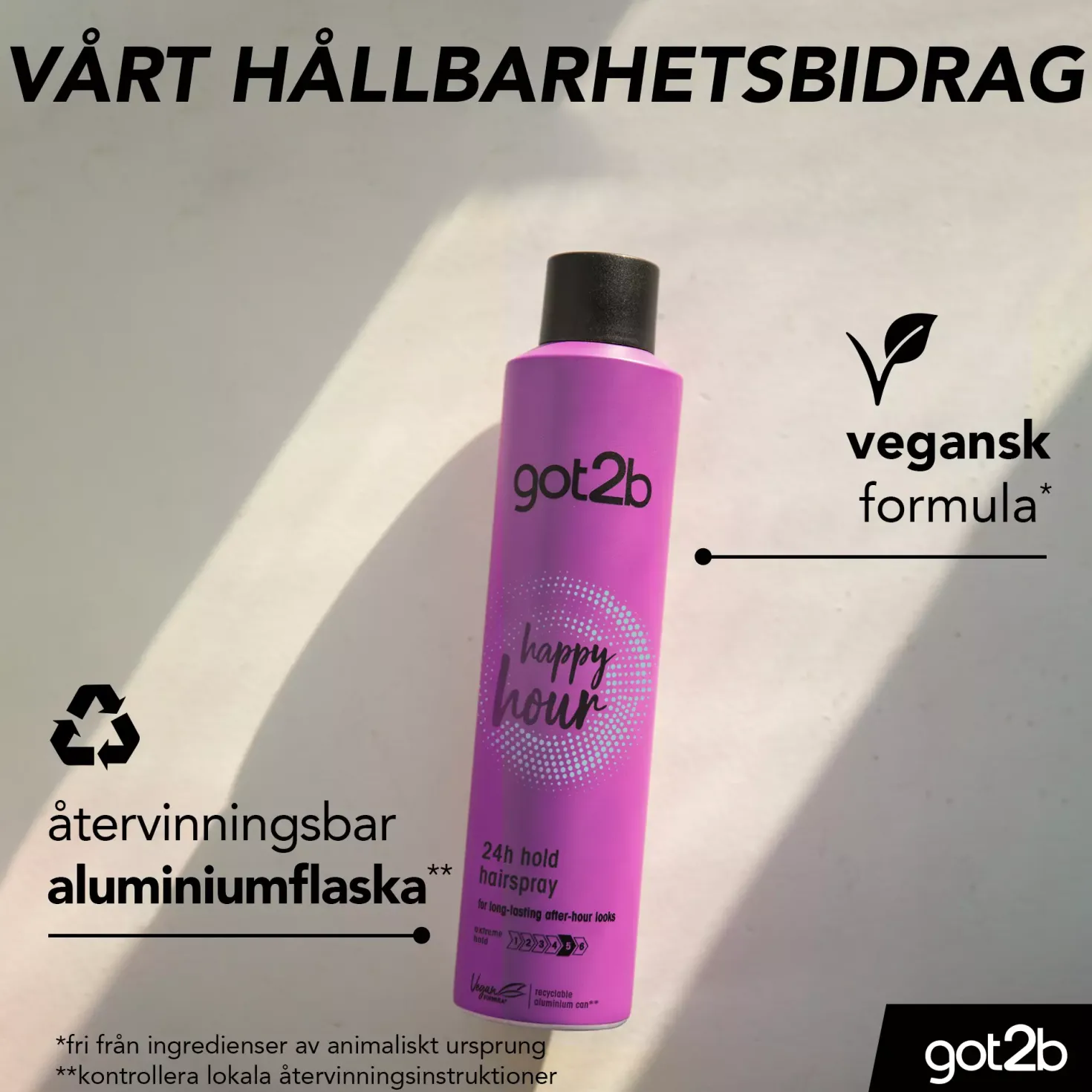 got2b Happy Hour Hairspray 300 ml