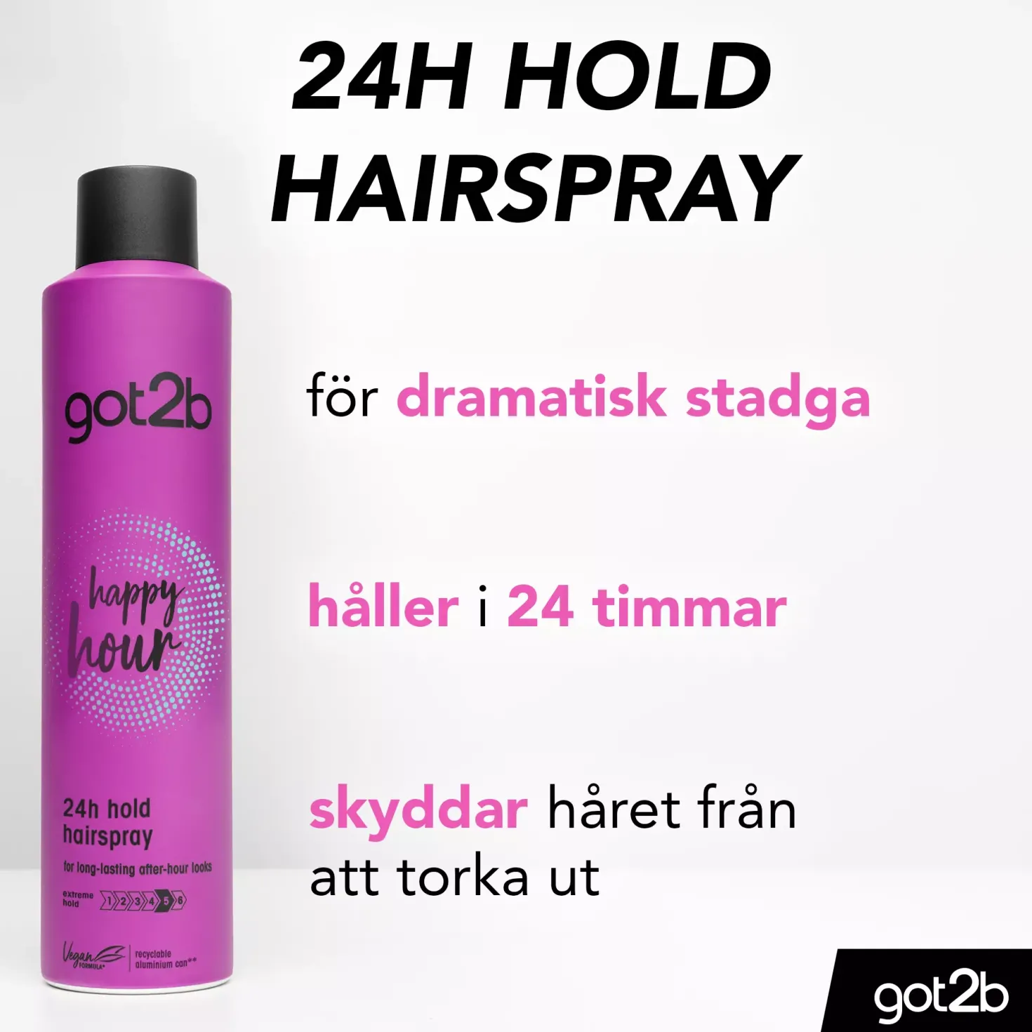 got2b Happy Hour Hairspray 300 ml