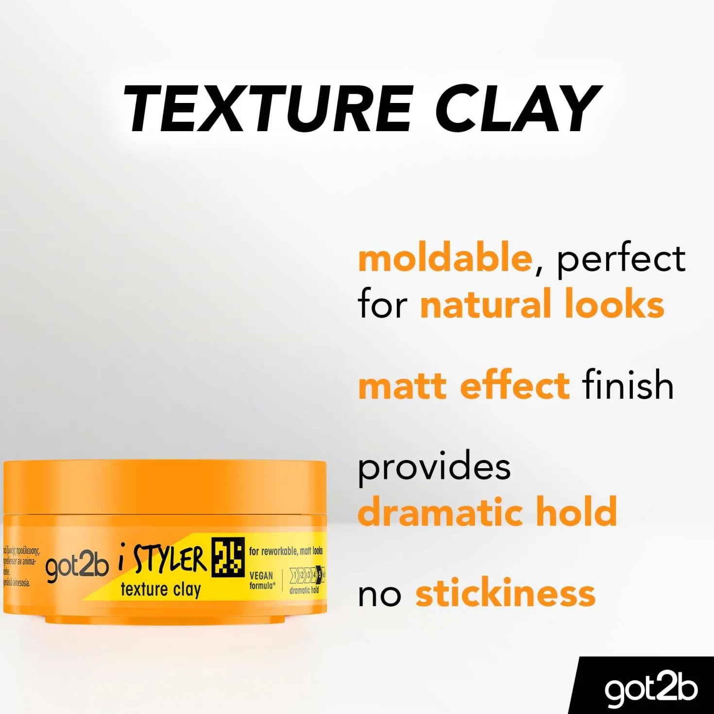 got2b iStyler Texture Clay 75 ml