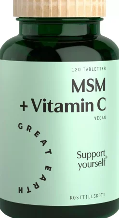 Great Earth MSM 1000 mg + Vitamin C 120 tab