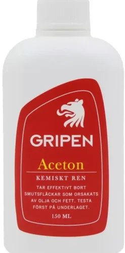Gripen Acetone Chemically Clean 150 ml