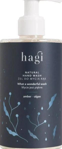 Hagi Natural Hand Wash Amber & Algae 300 ml