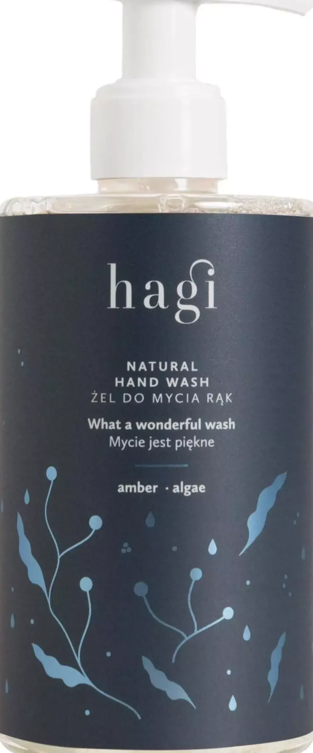 Hagi Natural Hand Wash Amber & Algae 300 ml