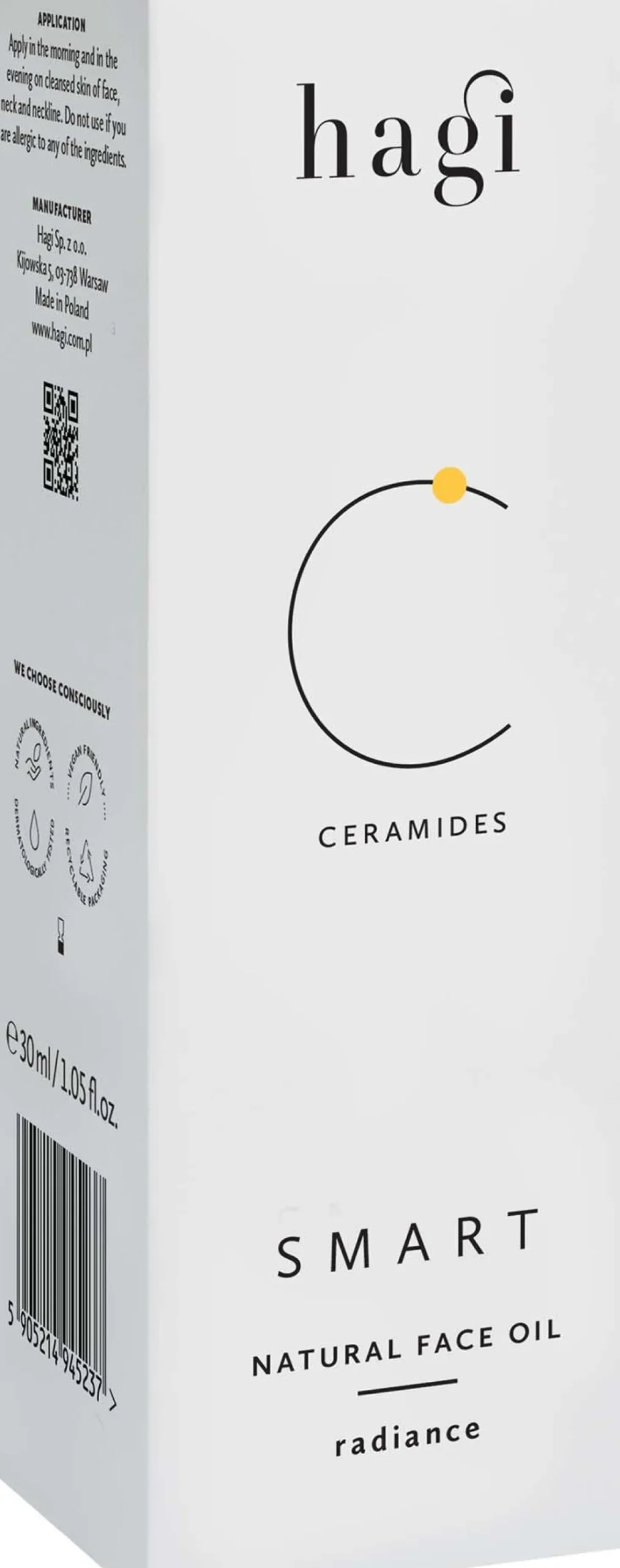 Hagi Smart C - Natural Brightening Oil With Ceramides 30 ml