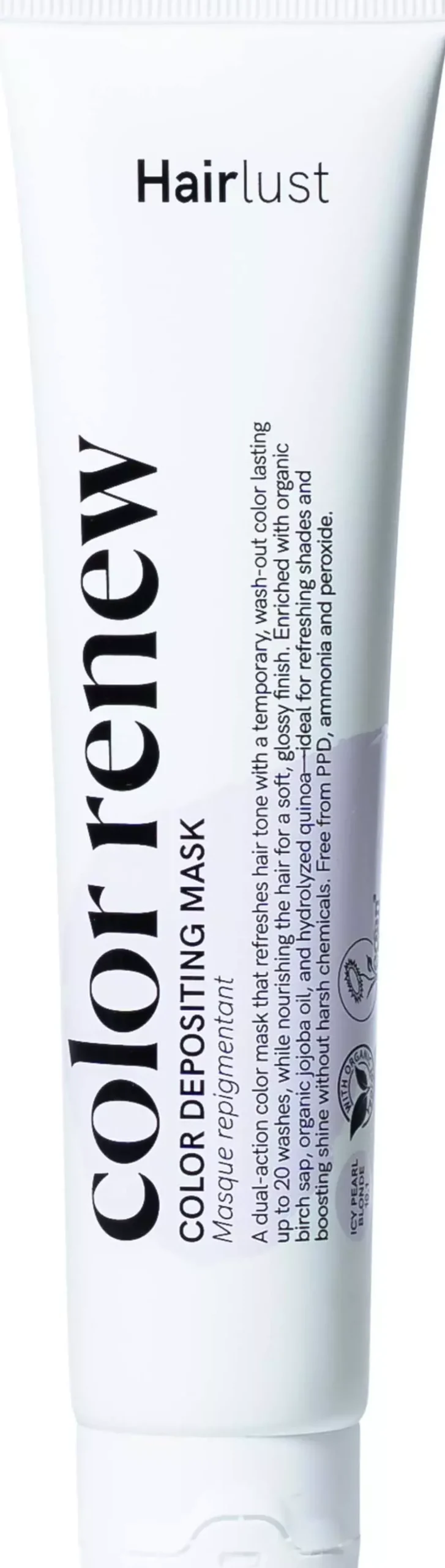 HairlustColor Renew Color Depositing Mask Ash Brunette