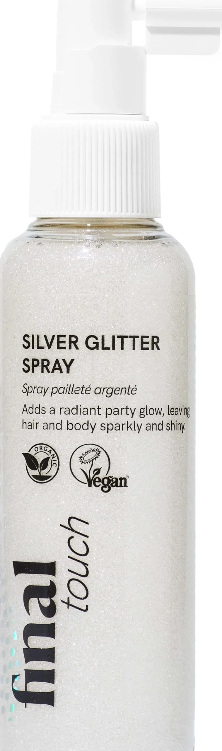 HairlustFinal Touch Silver Glitter Spray