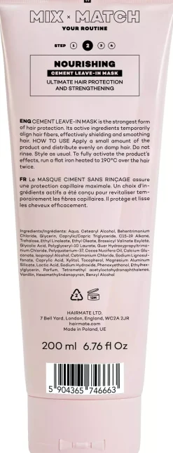 HAIRMATE CEMENT Leave-in Mask 200 ml