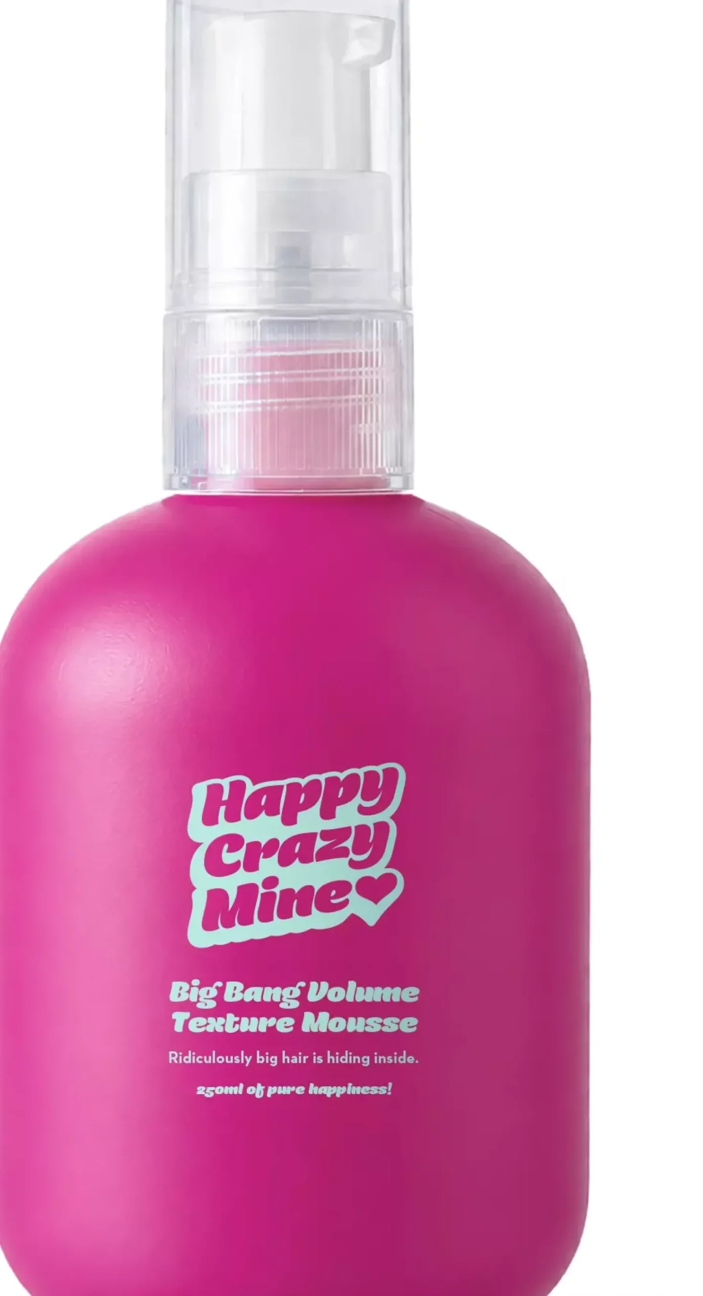 Happy Crazy MineBig Bang Volume Texture Mousse