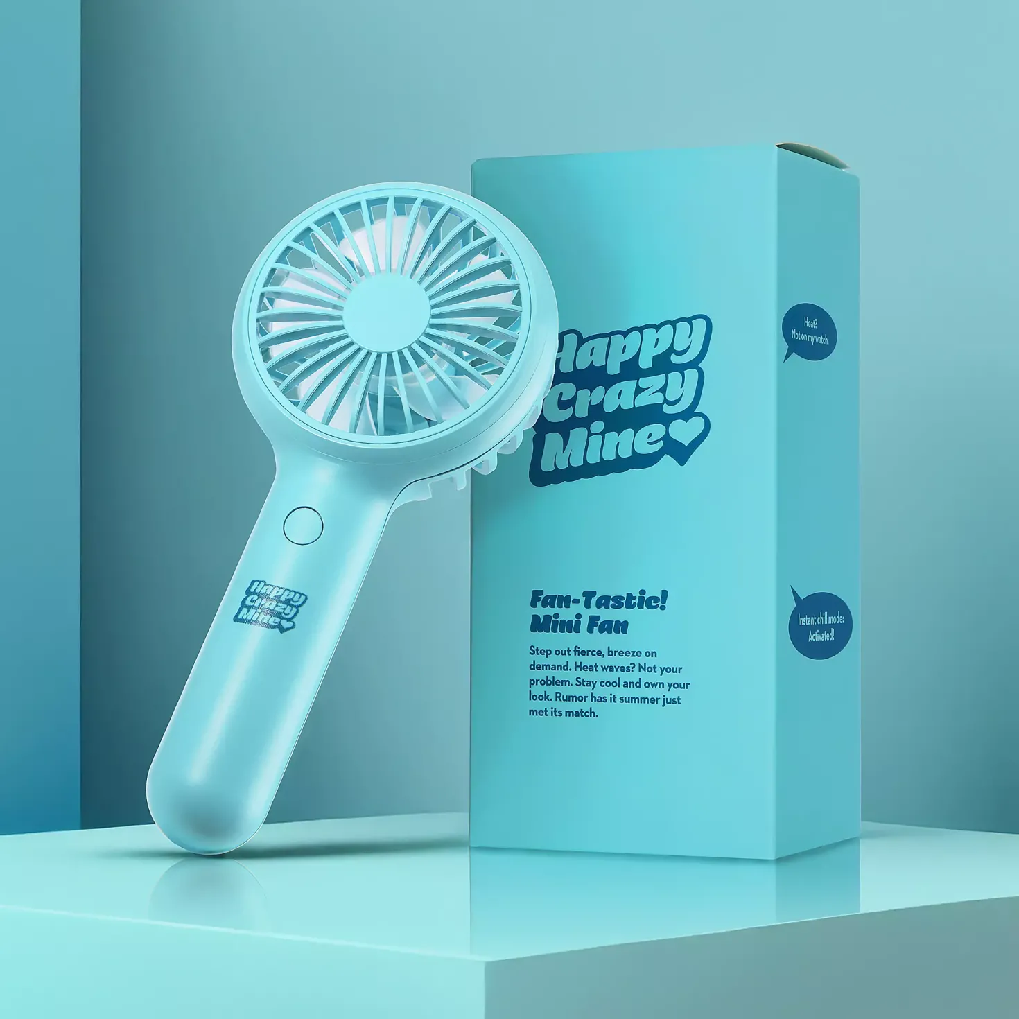 Happy Crazy Mine Fan-Tastic! Mini Fan
