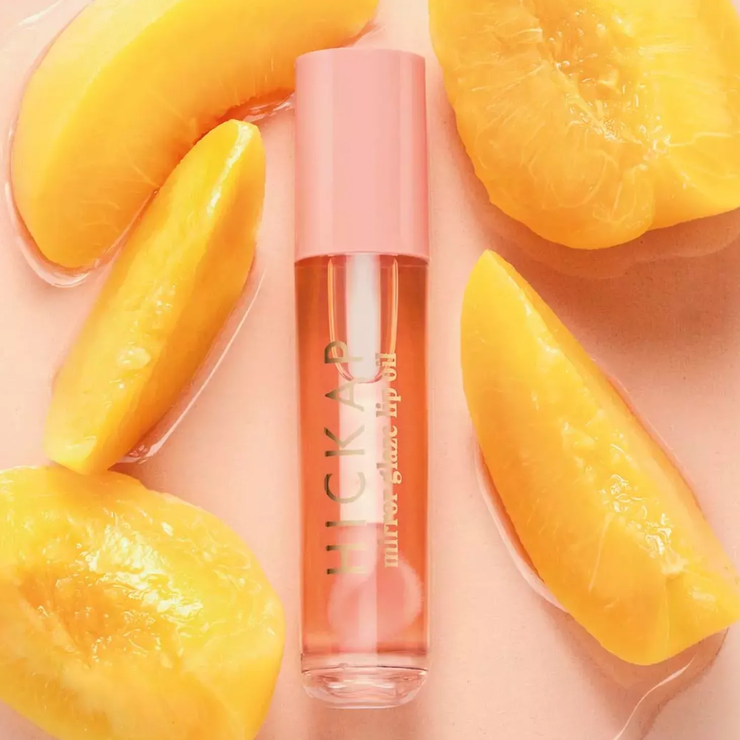 HICKAP Mirror Glaze Lip Oil Peach of mind