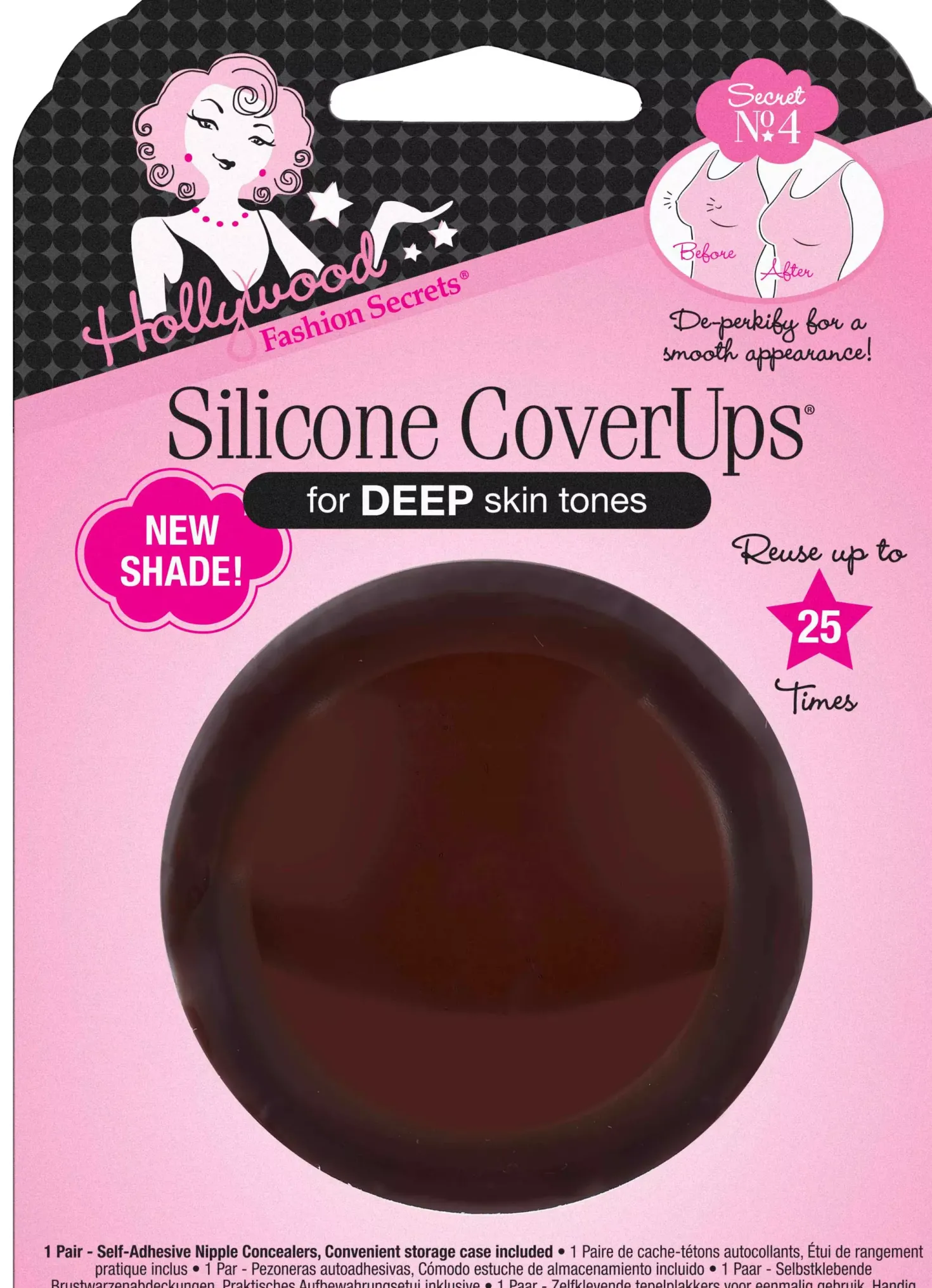Hollywood Fashion Secrets Silicone Cover Ups Light