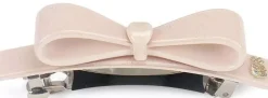 Ia Bon Bow Clip Sparkling Nude Pink
