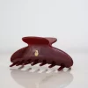 Ia Bon Large Hair Claw Burgundy