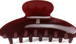 Ia Bon Large Hair Claw Burgundy
