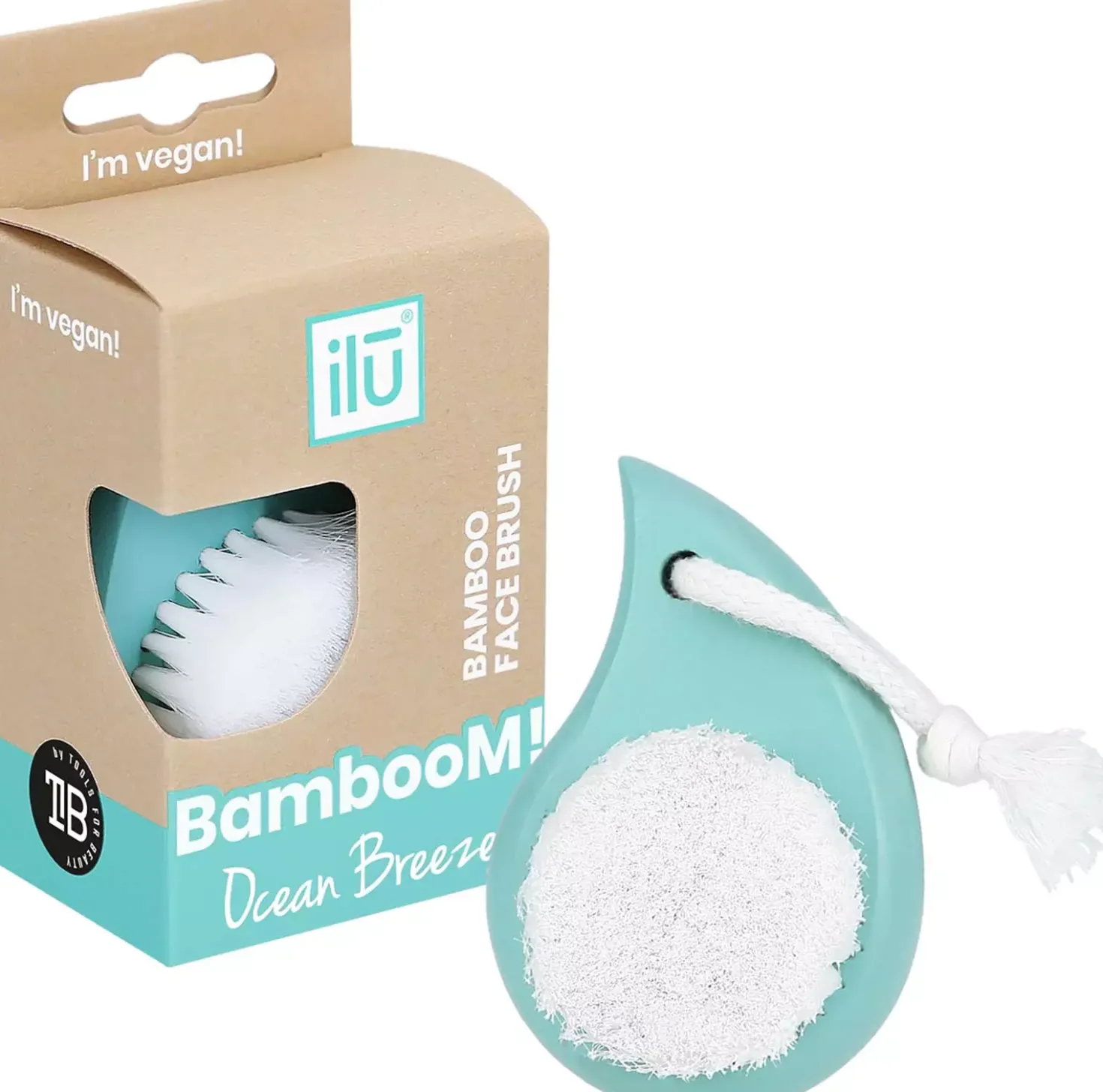 ilūBamboom! Face Brush True Blue