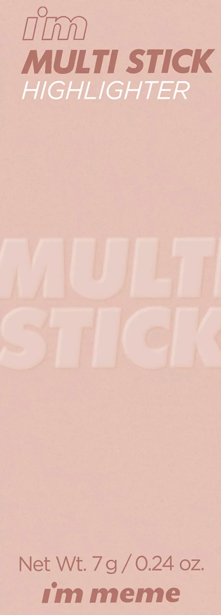 I'm Meme I´m Multi Stick Highlighter 001 Champagne Gold
