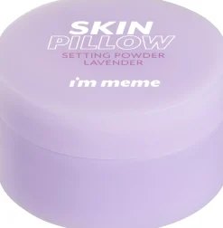 I'm Meme Skin Pillow Setting Powder Lavender
