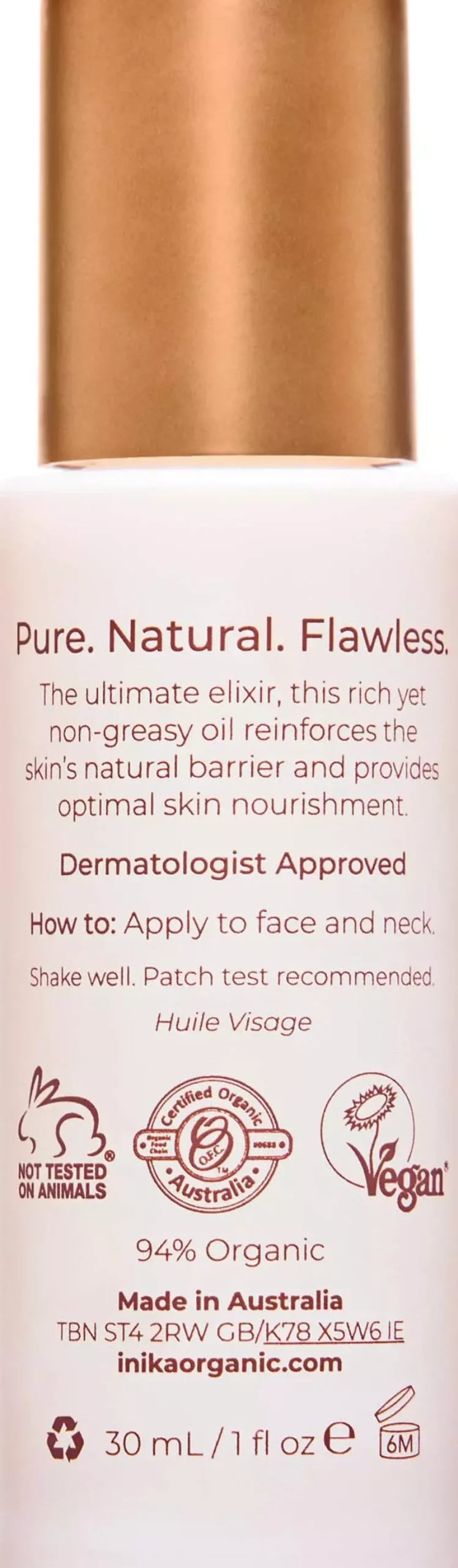 Inika Organic Phyto-Active Face Oil 30 ml