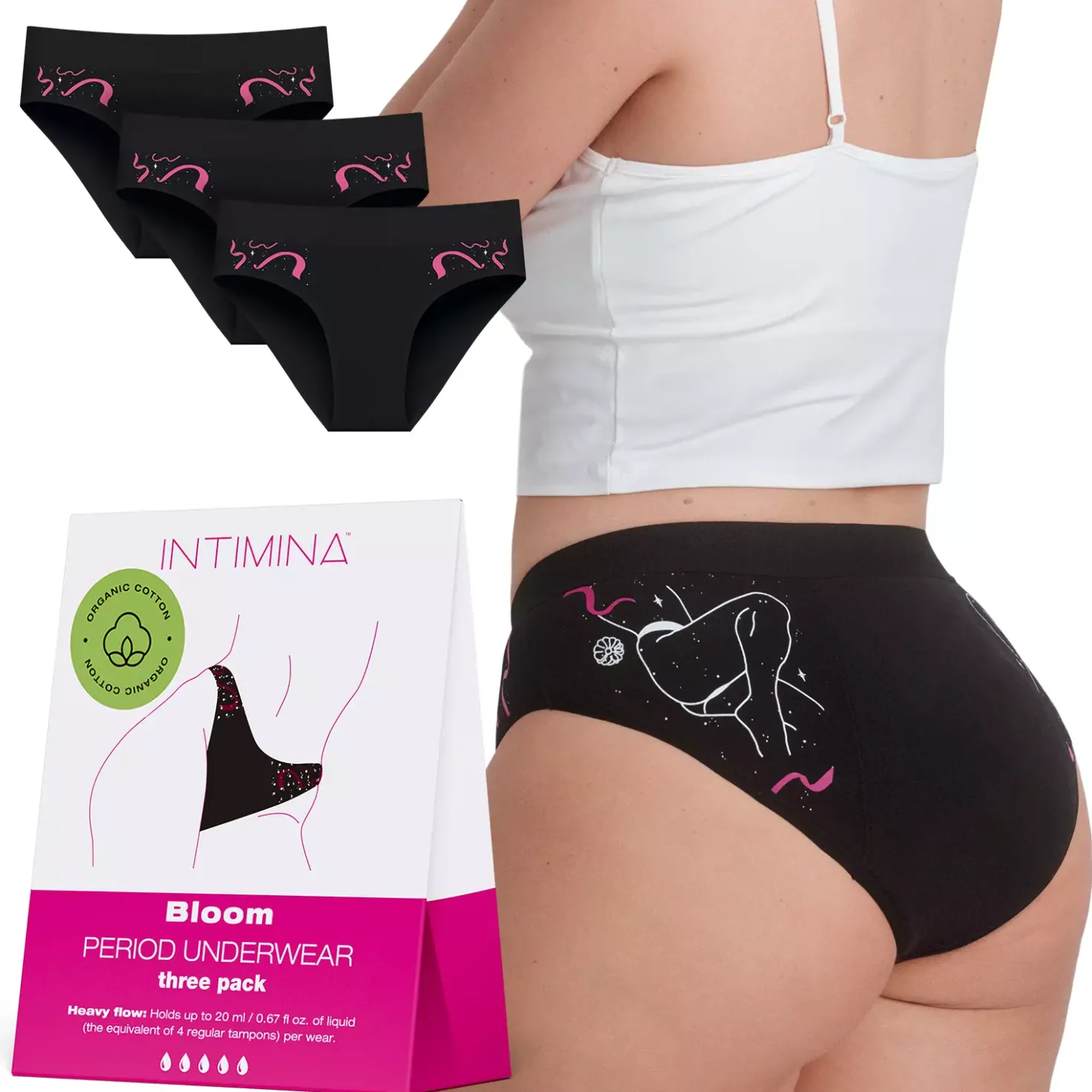 INTIMINA Bloom - 3 pack XS
