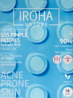 IROHA NATURE SOS Salicylic Acid Pimple Patches