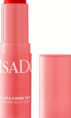 IsaDora The Lip & Cheek Tint Cooling Jelly Stick 10 Coral Rouge