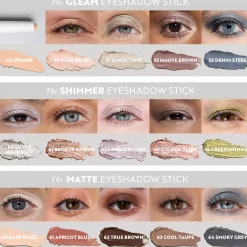 IsaDora The Shimmer Eyeshadow Stick Longwear & Water-Resistant 41 Bronze Brown