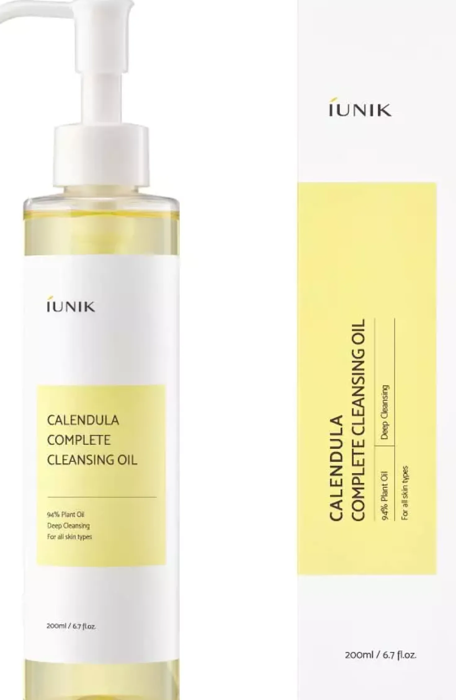 iUNIK Calendula Complete Cleansing Oil 200 ml