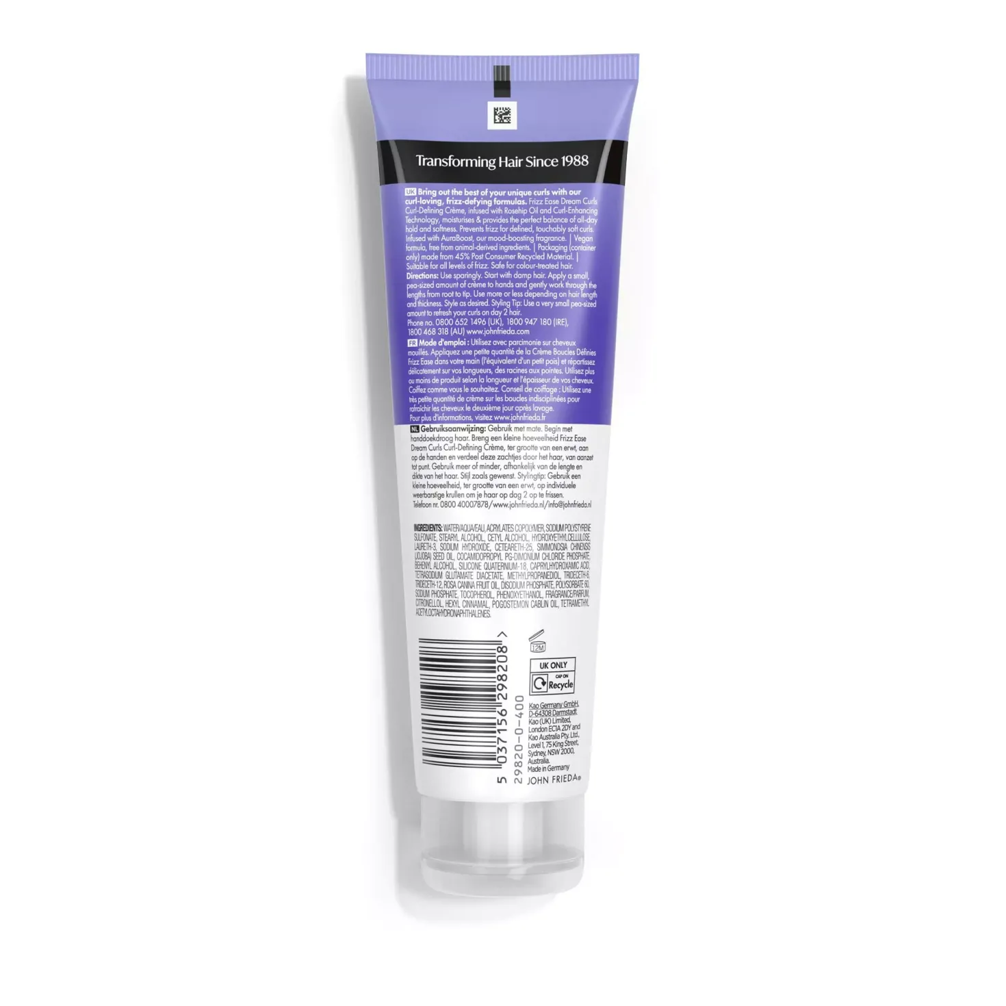 John FriedaFrizz Ease Dream Curls Curl defining creme 150 ml
