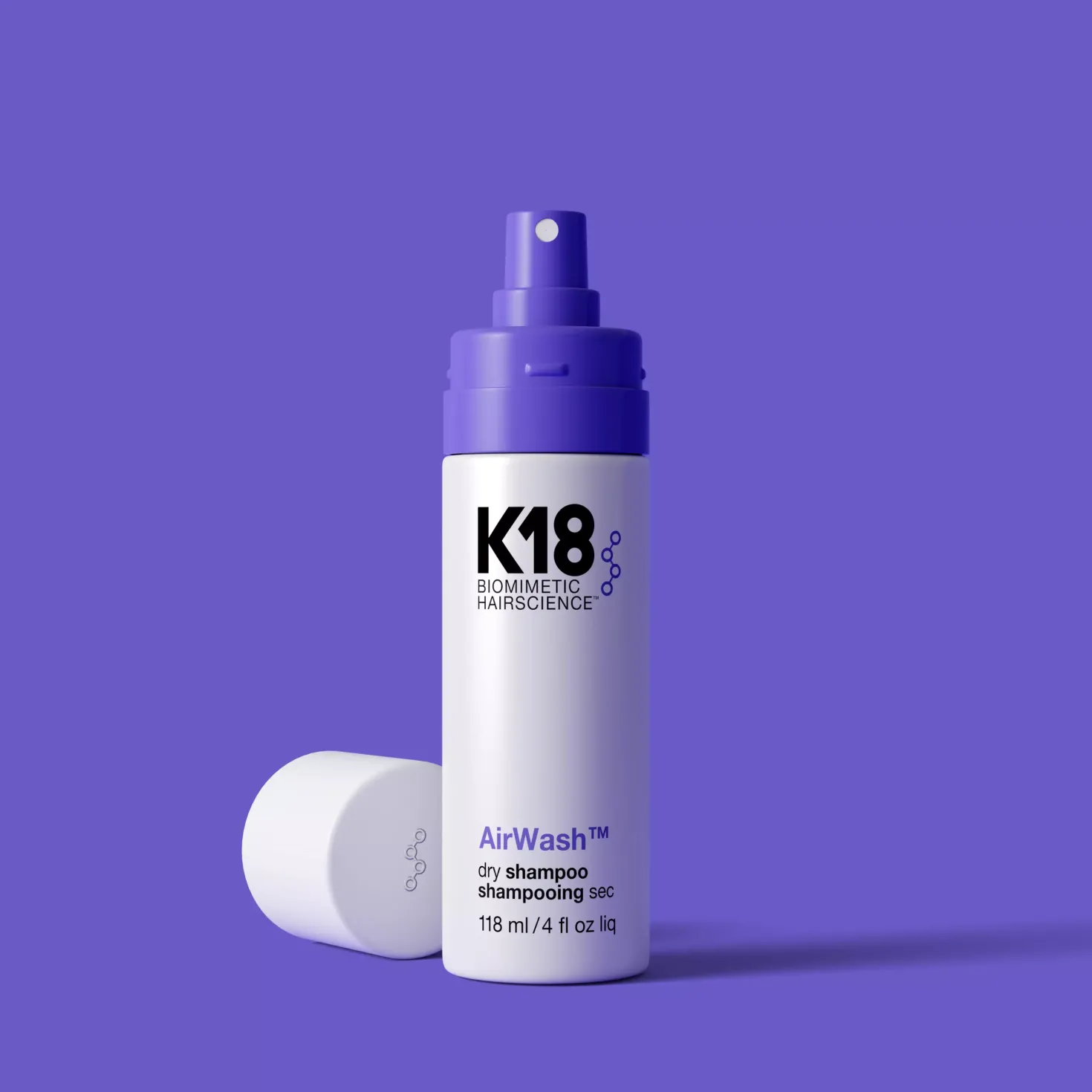K18 AirWash Dry Shampoo 118 ml