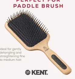 Kent Brushes Airhedz Mega-Phine Taming Paddel Brush