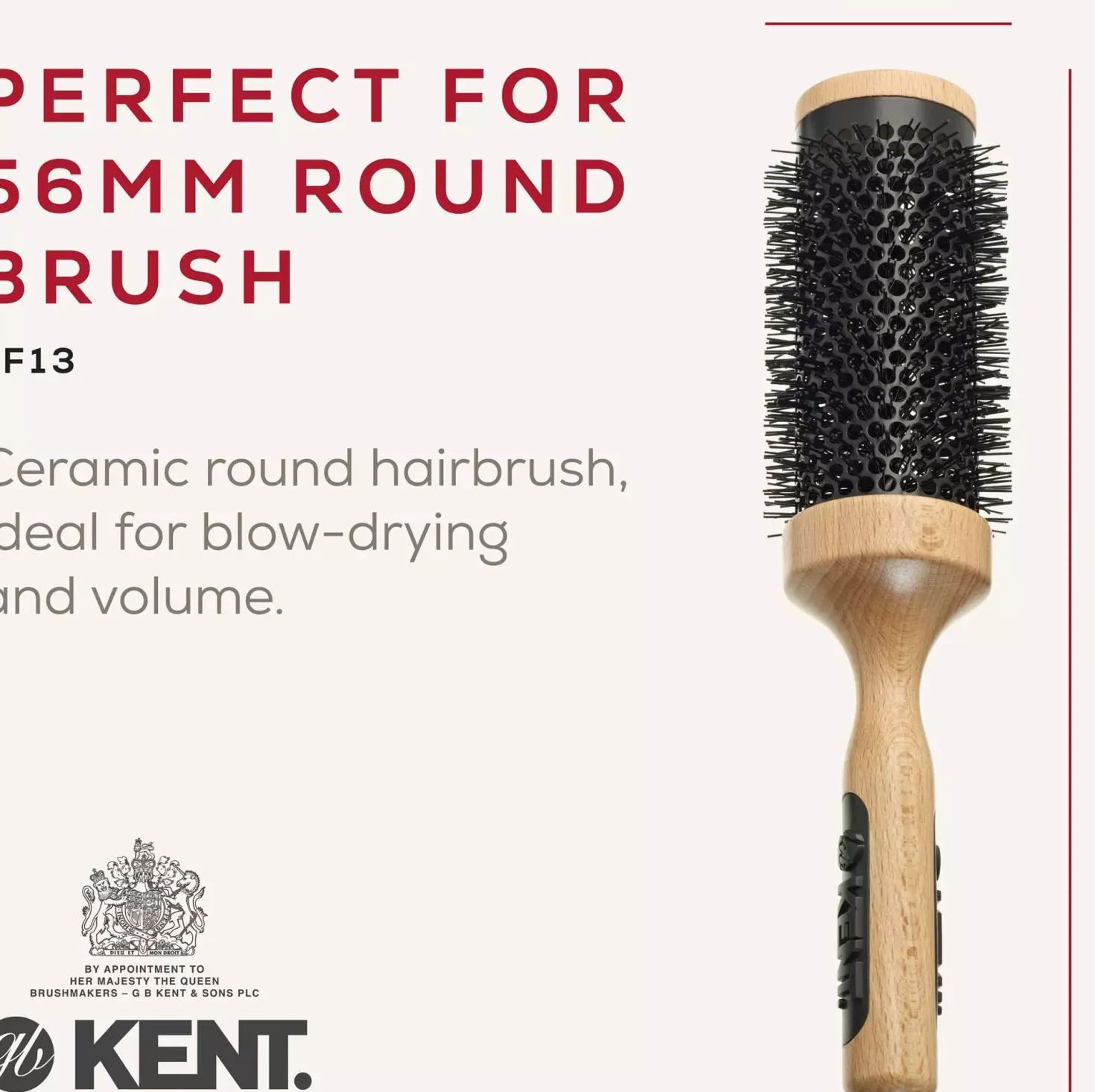 Kent Brushes Extra Big Ceramic Round