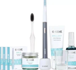 Kent BrushesKent Oral Care SONIK Electric Toothbrush Starter Kit in Graphite