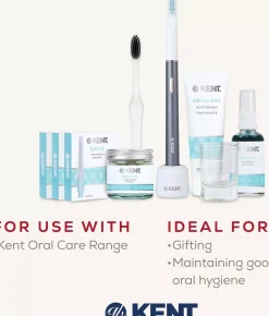 Kent BrushesKent Oral Care SONIK Electric Toothbrush Starter Kit in Graphite