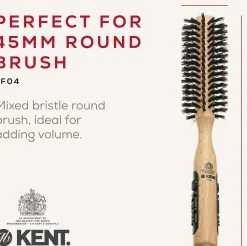 Kent Brushes Liten Round Brush Boar